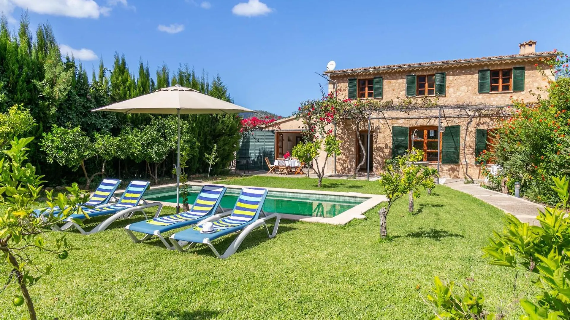 Beautiful Mallorcan Villa With Pool In Soller location